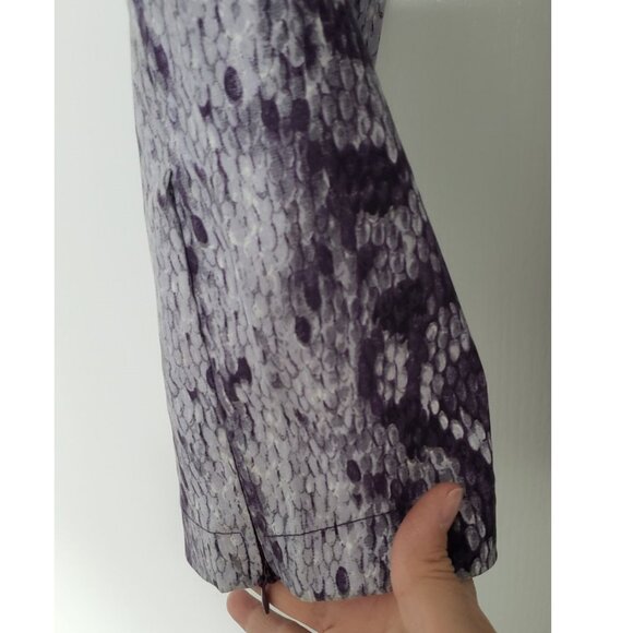 Vintage Enzo purple snake print pants size small - Picture 10 of 13